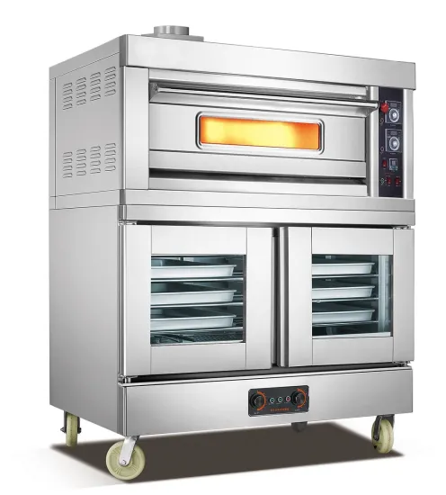 Factory Price Free Standing Restaurant Gas Baking Oven with Fermentation