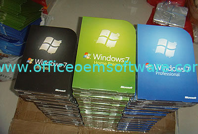 Professional English 32 / 64 Bit Dvds Full Version Windows 7 Genuine Microsoft Software