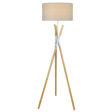 LEDER Wooden Modern Floor Lamps