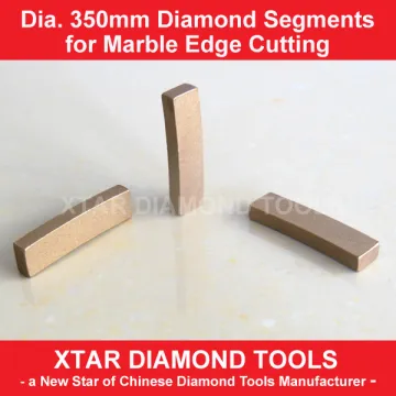 Diamond Segments Dia.350mm for Marble Edge Cutting