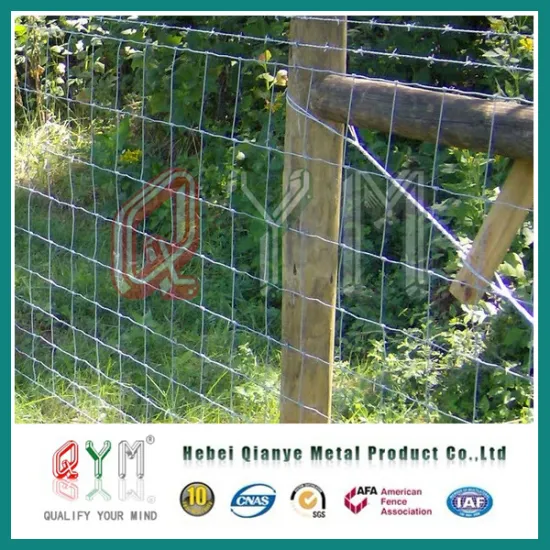Galvanized Farm Fence/ Steel Grassland Fence/Field Fence