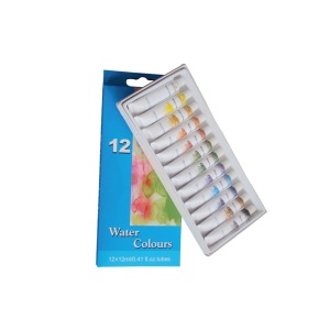 12 Colors 12ml Students' Water Paint Set