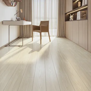 Waterproof Reuse Self-Adhesive PVC Floor Sticker - 6''x36'' No Glue Residue