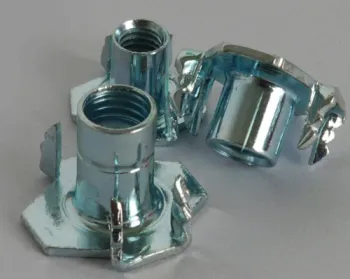 Thread 4 Pronged T nuts