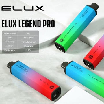 Elux 3500puffs डिस्पोजेबल vape पेन