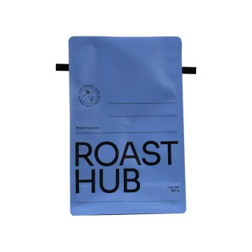 Home Compostable Ziplock Coffee Packaging Bags