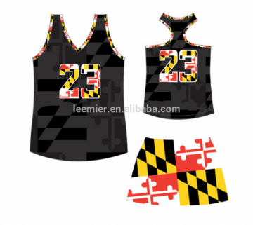 Custom ladies Sublimation Reversible Lacrosse Wear