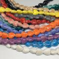 STRUNG BEADS HEART CERAMIC BEADS 10MM 30pcs