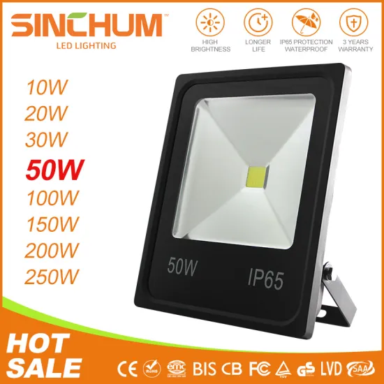 cob 50w long lifespan aluminum heat sink ip65 50w waterproof outdoor led aquarium flood light