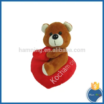 20cm plush dog bear pet toys valentine gift sets on hot selling
