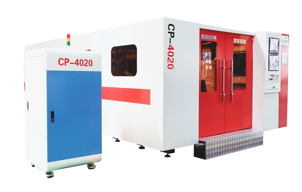 Fully Enclosed fiber laser cutting machine steel