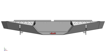 4x4 аксессуаров Bull Bar для Rocco 18+