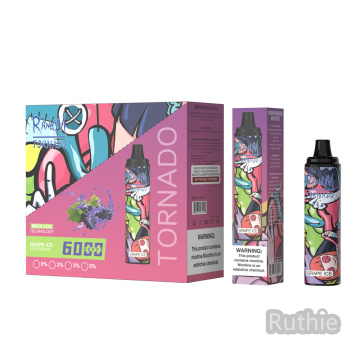 Bluesour raspberry RandM tornado Vapes 6000