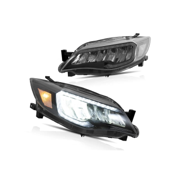 LED Headlights High/Low Beam Rectangular for Subaru Impreza WRX 3rd Gen (GE/GV/GH/GR)