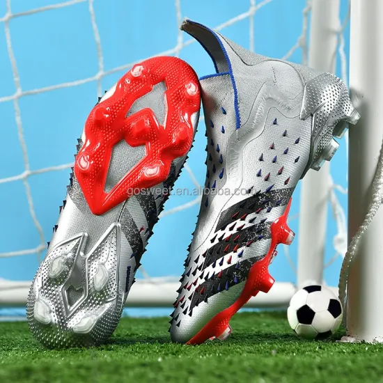 Custom Branded Colorful Football Sneakers: Men's Turf Shoes and Soccer Footwear