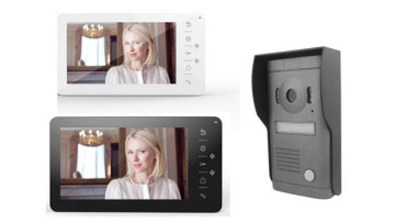 7" Commax Video Door Phone with Touch Key (M2207A+D19AC)