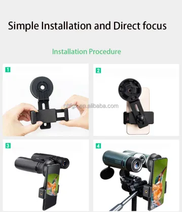 New Generation Smartphone Camera Adapter: Telescope, Binoculars, Monocular, and Microscope Mount
