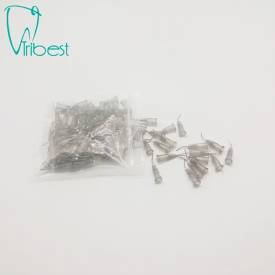 Luer Lock Blunt Pre Bent Sealant Tip