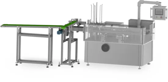 8channel single line Mask cartoning machine