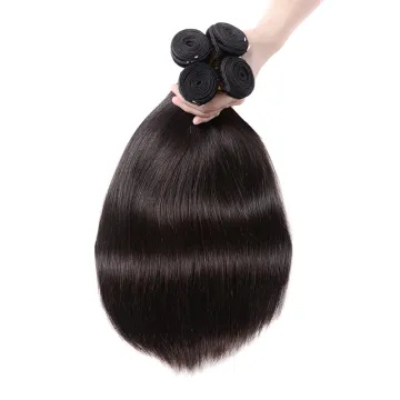 Wholesale Cuticle Align Raw Hair Bundles Human Hair Weave Bundle Hair Vendors Brazilian Cheap Virgin Straight Mink 8-30inch