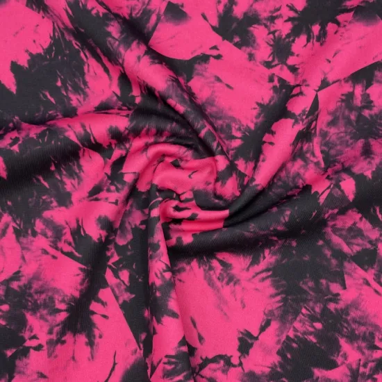 Brightly Colored Polyester Tricot Fabric