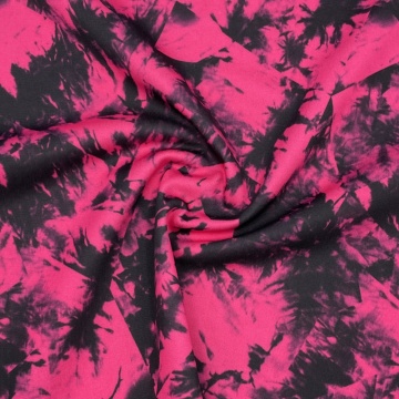 Tela tricot de poliéster de colores brillantes