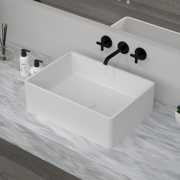 Empolo Modern Customized Artificial Stone Hand Wash Basin for Bathroom and Hotel