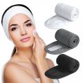 Terry Makeup Face Wrap Wrap Spa Ajustável Bandada da cabeça