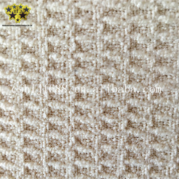 Home Use Cleaning Fabric Berbau Plaid Cloth Yellow Color Microfiber