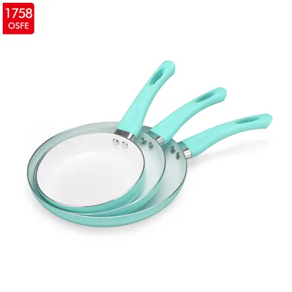 Popular Ceramic Coating Aluminium Casserole Pink Color