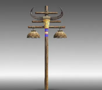 Horn Garden Street Lamp