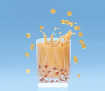 yummy Bubble tea golden boba