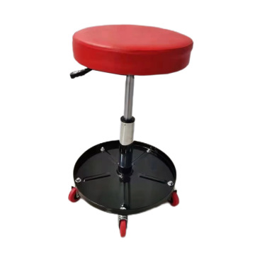 Height Adjustable Heavy Duty Rolling Pneumatic Creeper Garage Shop Seat