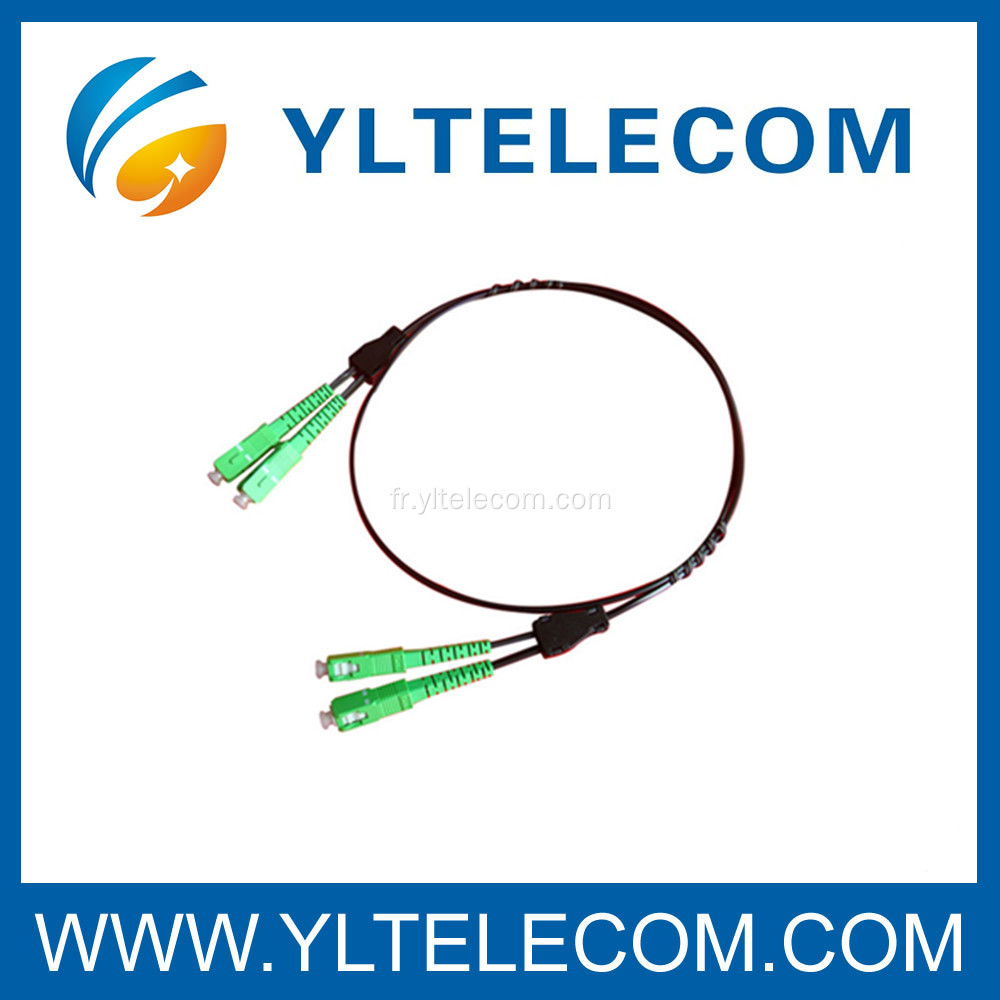 Mode unitaire ou mode multi de cordon de correction optique de fibre FTTH FC SC ST LC MU MU MTRJ