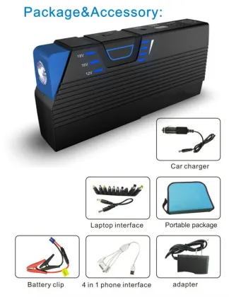 Super start jump starter portable power car jump starter13600MAH