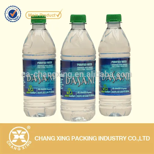 Mineral Water Bottle Shrink Film Label