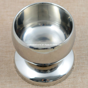 Stainless Steel Rice Bowl with Cover (HG-MFW01)