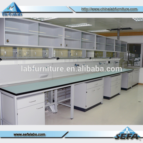 Lab Bench Phenolic Top Physics Chemistry Laboratory Table, High Quality
