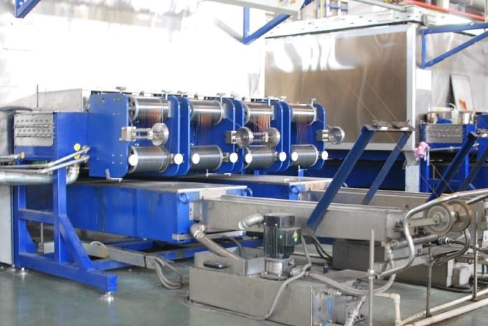 Enamelling Machine With lnline Drawing