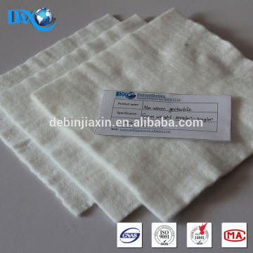 Polypropylene and polyester geotextile earthwork products nonwoven geotextile for construction