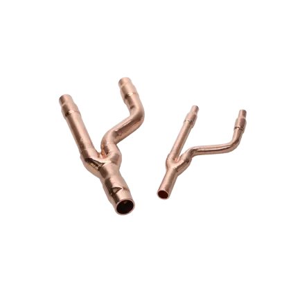 HENGSHI Refnet Copper Branch Pipe Fitting for Daikin Hitachi Midea VRV Air-Conditioning Systems