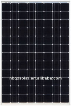 high efficiency BIPV modules 260W 48V mono black solar panel modules