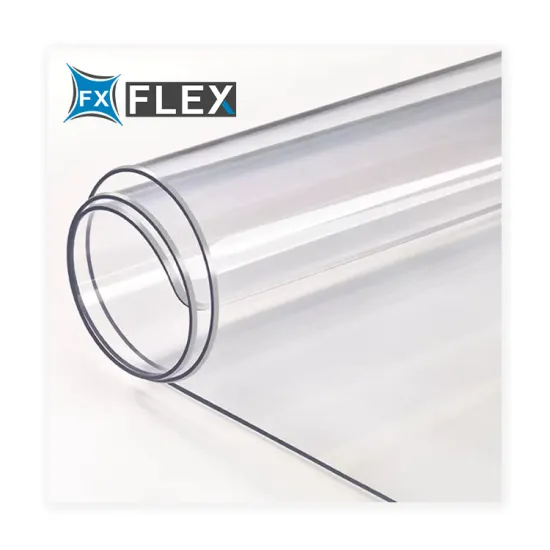FLFX PVC Transparent Film - Clear Vinyl Waterproof Tarpaulin for Tent