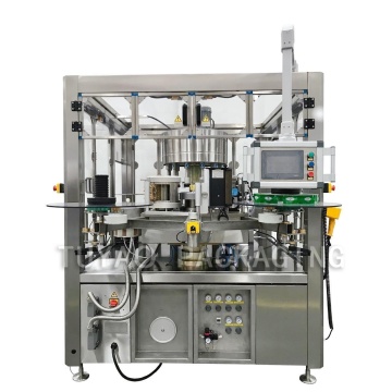 36000BPH Roll Fed Drink Bottle Hot Melt Glue Labeling Machine