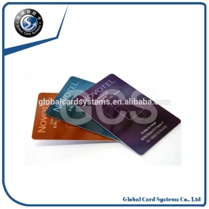 plastic card with classic chip rfid smart card