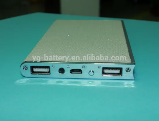 Mobile Phone External Battery Charger with Double USB Port 8800 mAh