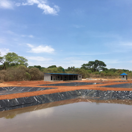 Produk Bumi Hitam Lancar HDPE Harga Geomembrane