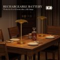 Cordless Dimmable Battery Table Lamps for Patio Restaurant Use