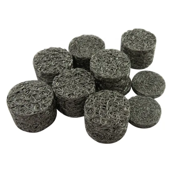 High Strength Stainless Steel Compressed Knitted Wire Mesh Gasket