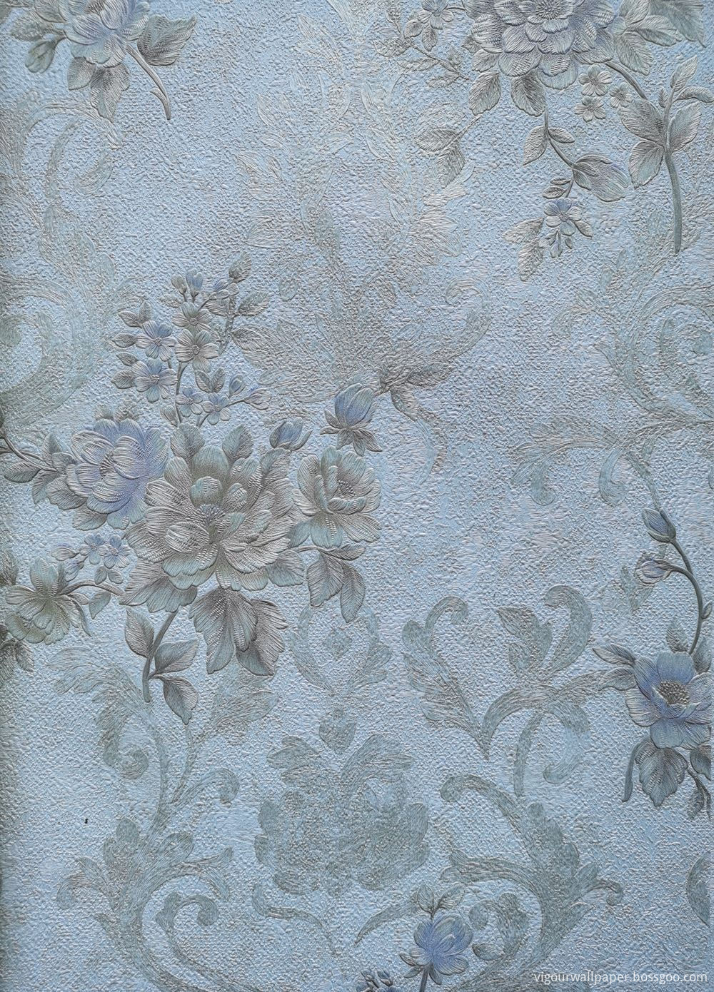 flower pvc wallpaper